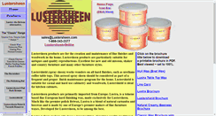 Desktop Screenshot of lustersheen.com